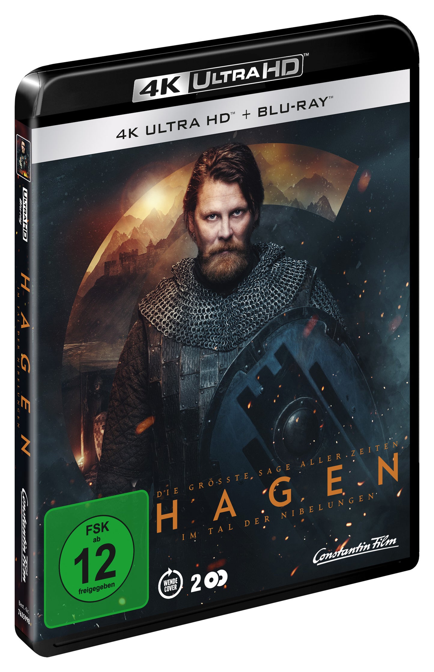 Hagen - Im Tal der Nibelungen 4K UHD + Blu-ray 4K UHD