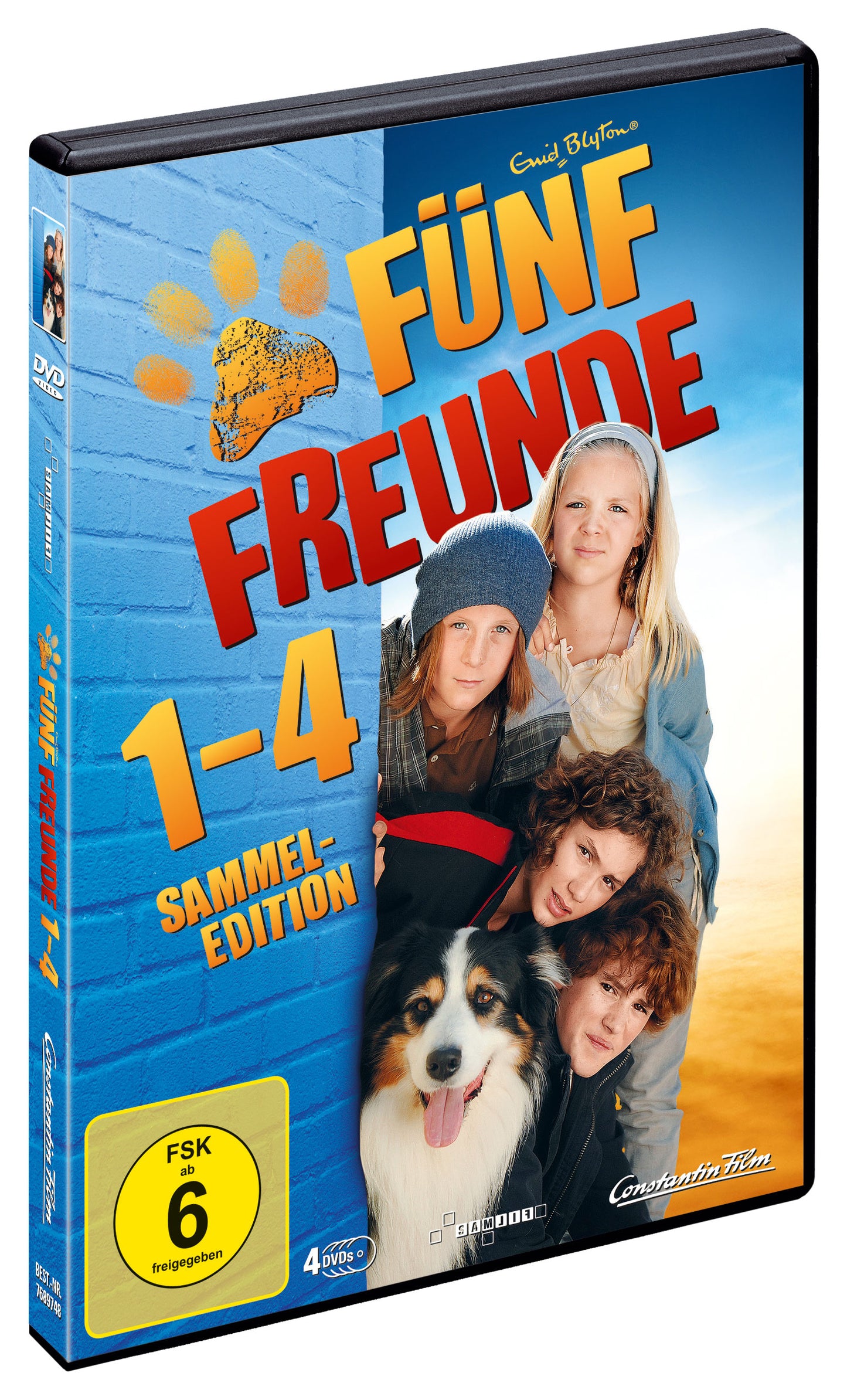 Fünf Freunde 1-4 DVD