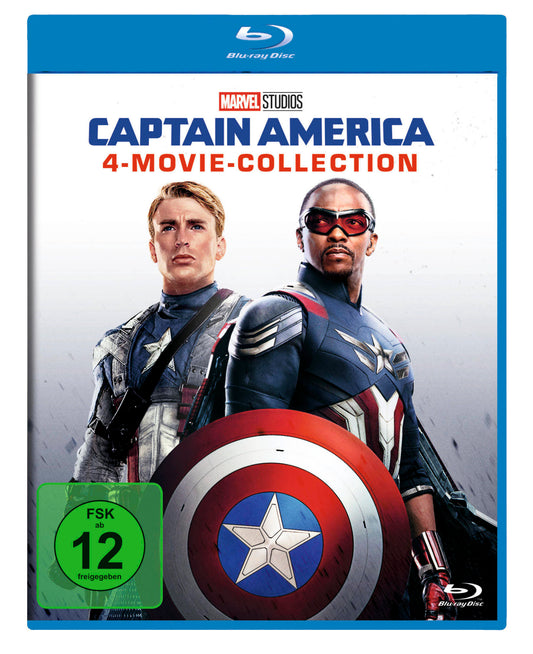 Captain America 4-Movie-Collection Blu-ray