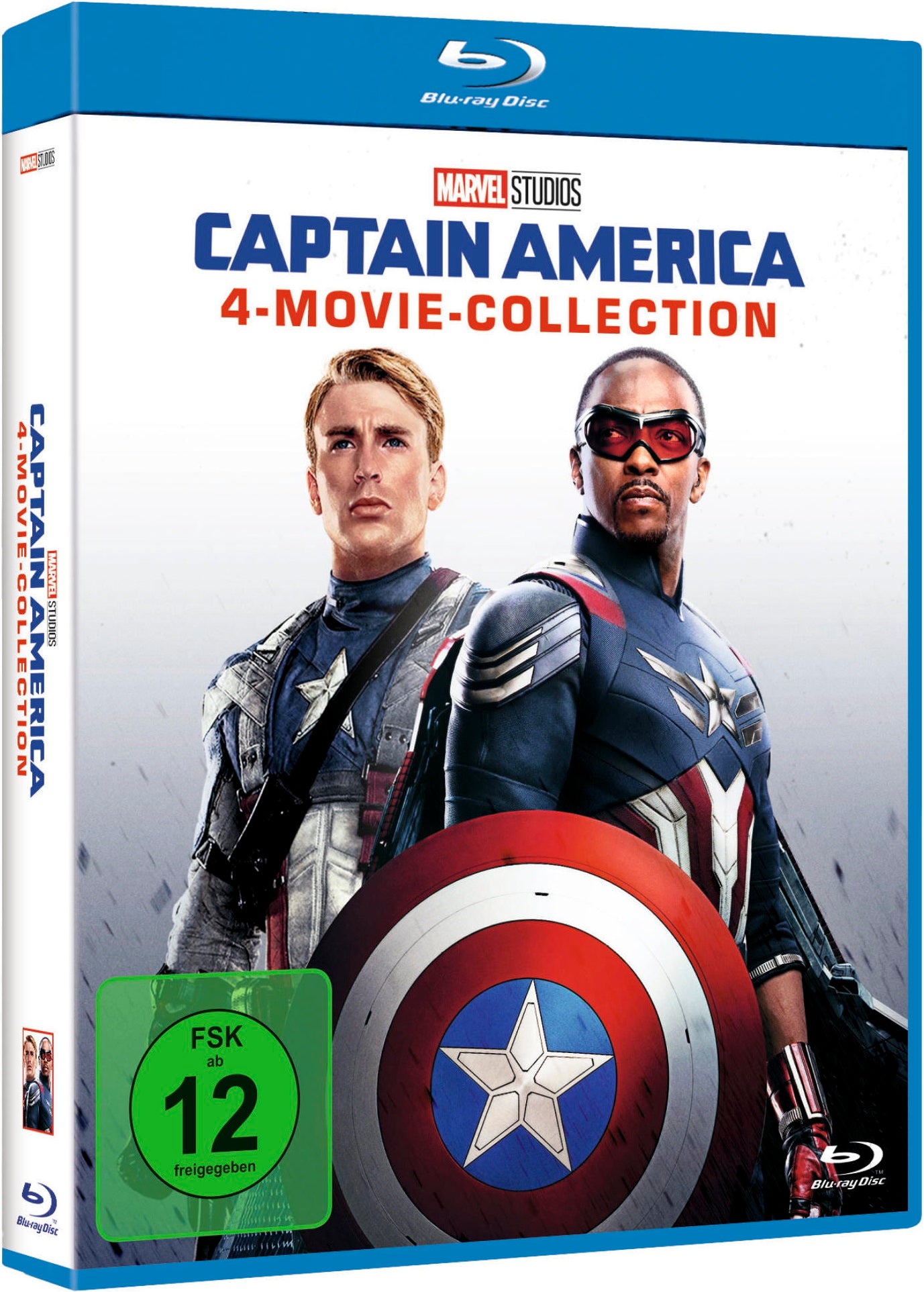 Captain America 4-Movie-Collection Blu-ray