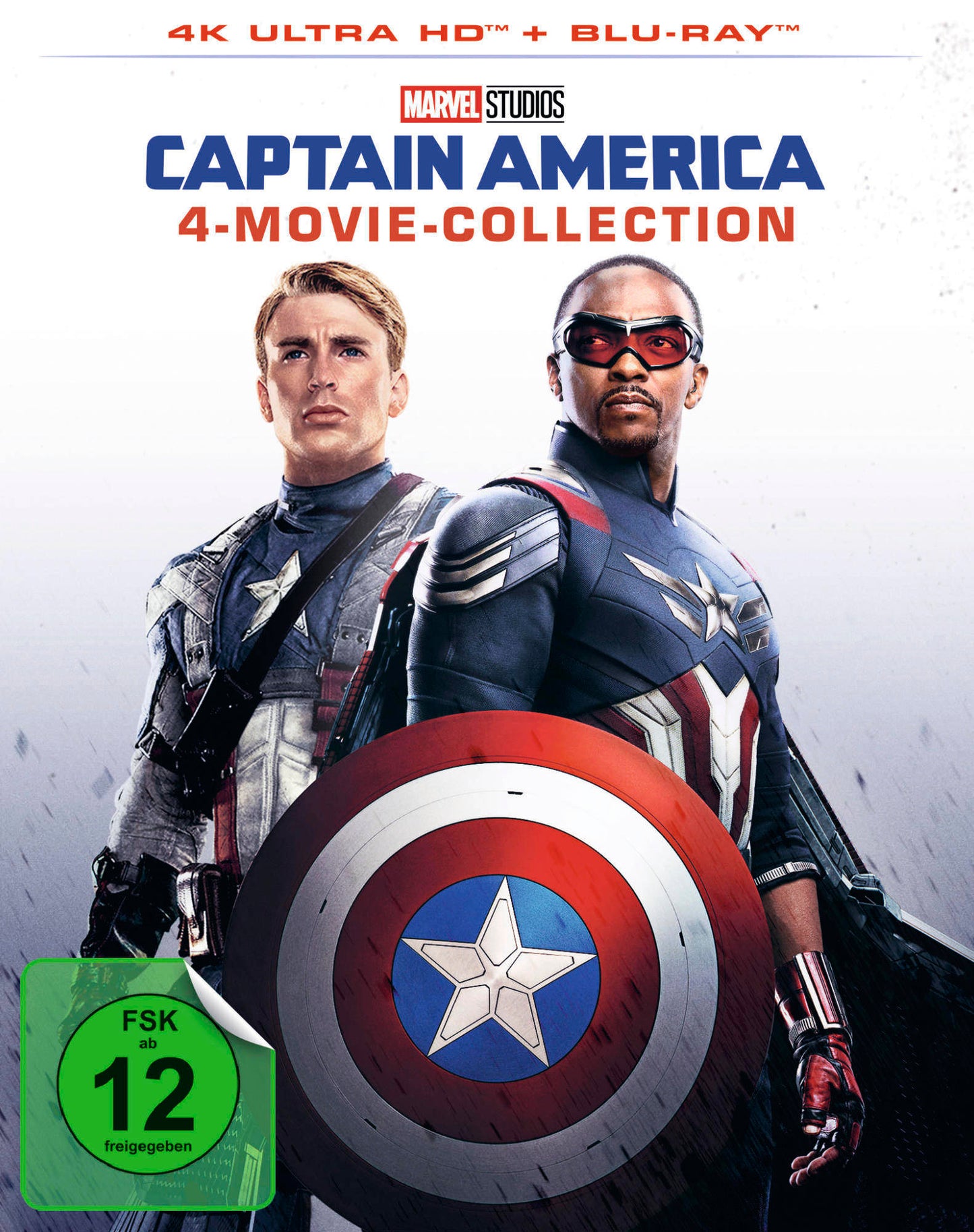 Captain America 4-Movie-Collection 4K UHD + Blu-ray