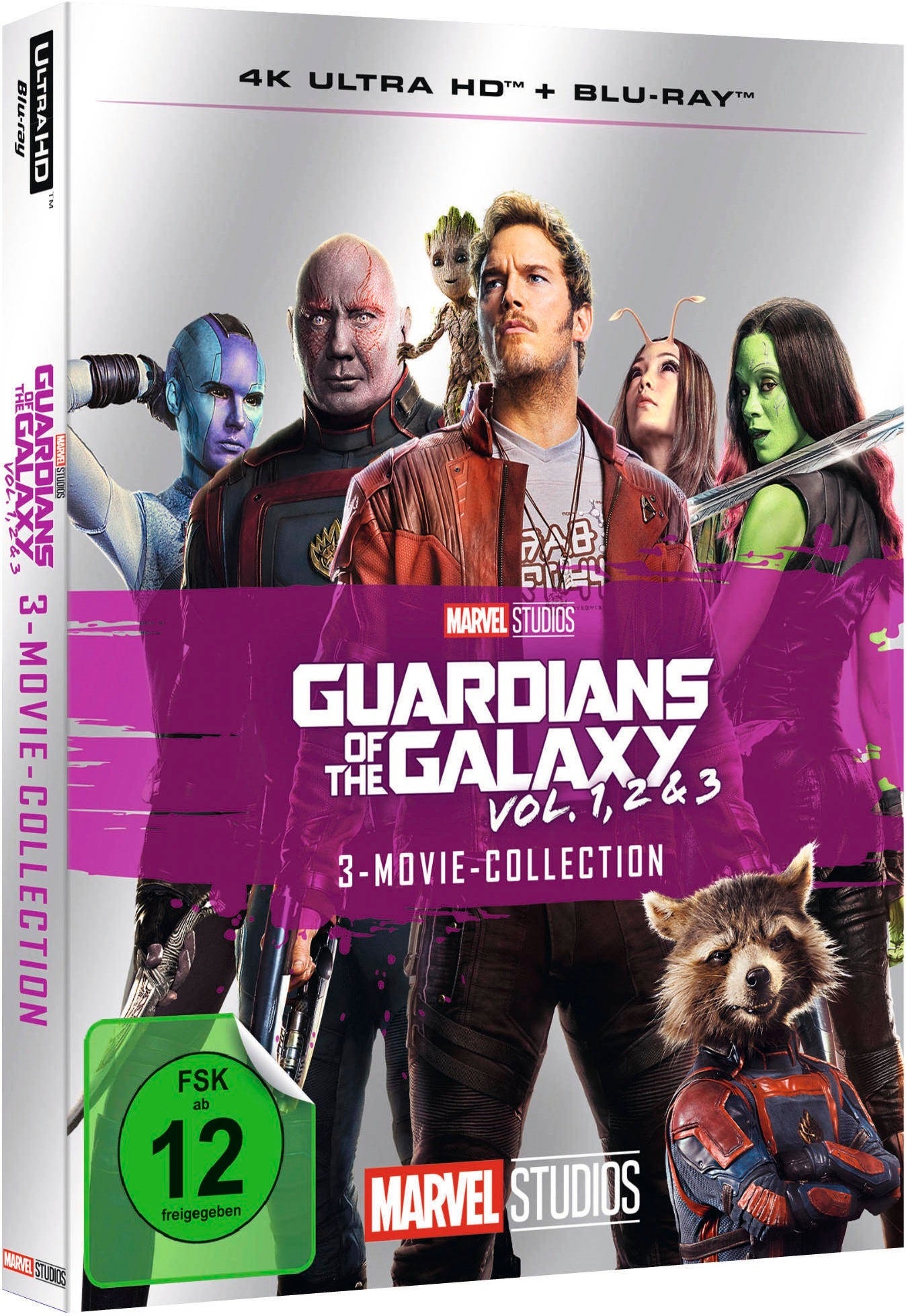 Guardians of the Galaxy 3-Movie-Collection 4K UHD + Blu-ray