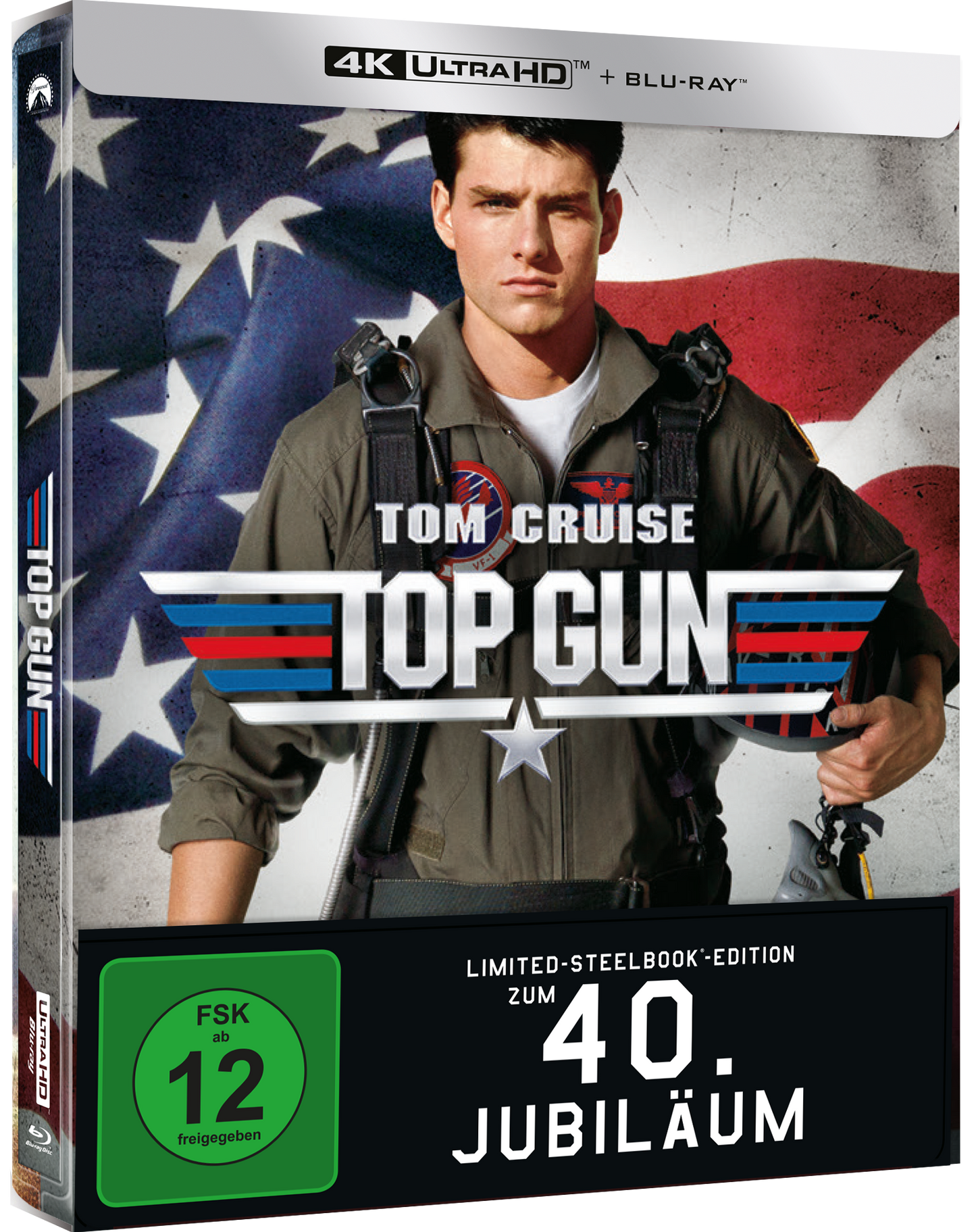 Top Gun - Sie fürchten weder Tod noch Teufel 4K UHD + Blu-ray Lim. Steelbook 4K UHD