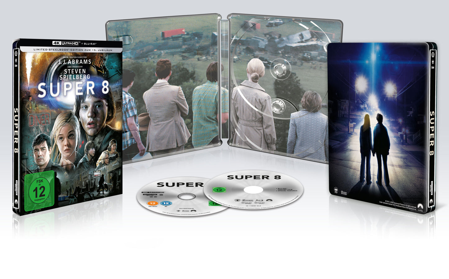Super 8 4K UHD + Blu-ray Lim. Steelbook