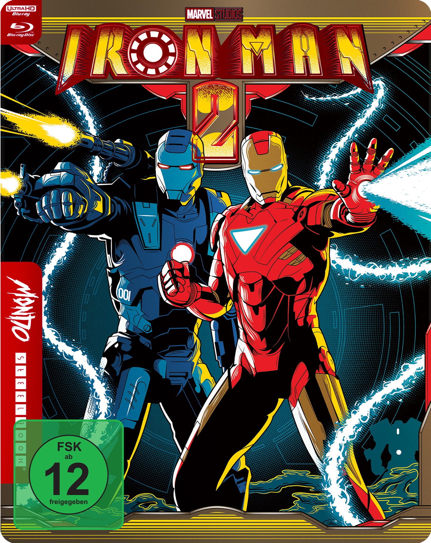 Iron Man 2 4K UHD + Blu-ray Mondo Edition (Lim. Steelbook)