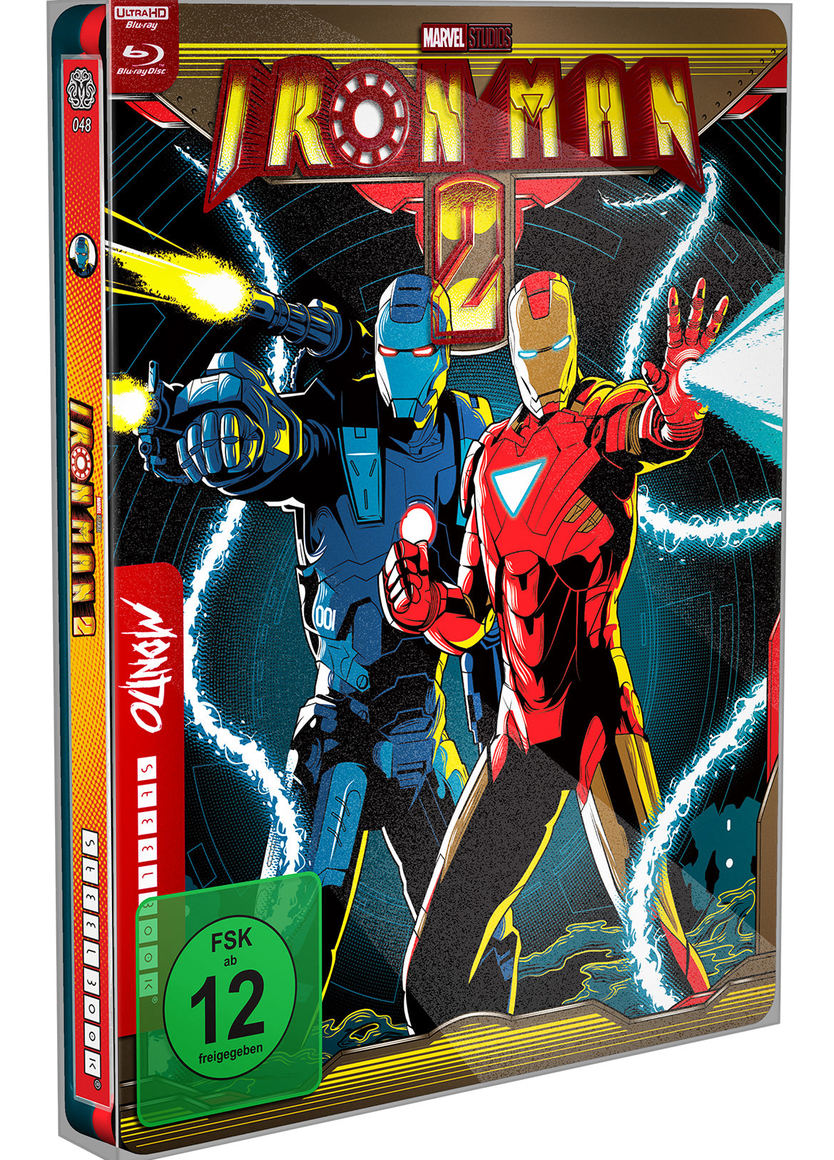 Iron Man 2 4K UHD + Blu-ray Mondo Edition (Lim. Steelbook)
