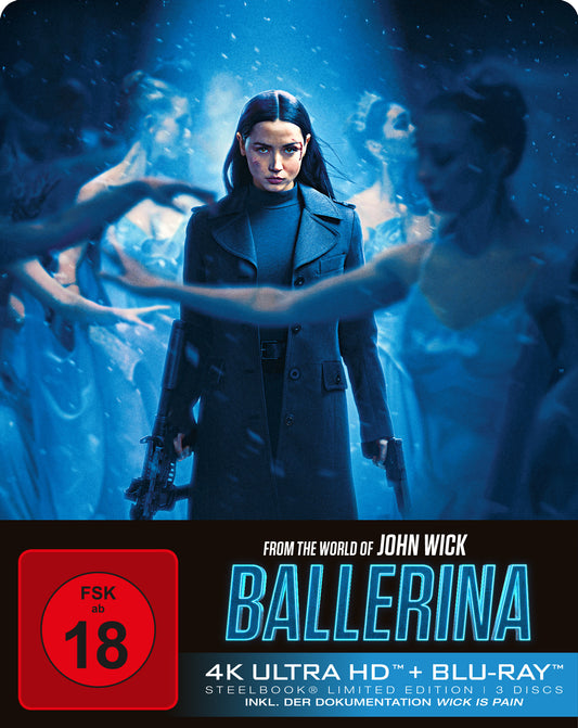 From the World of John Wick: Ballerina 4K UHD + Blu-ray (Steelbook exkl.Shop)