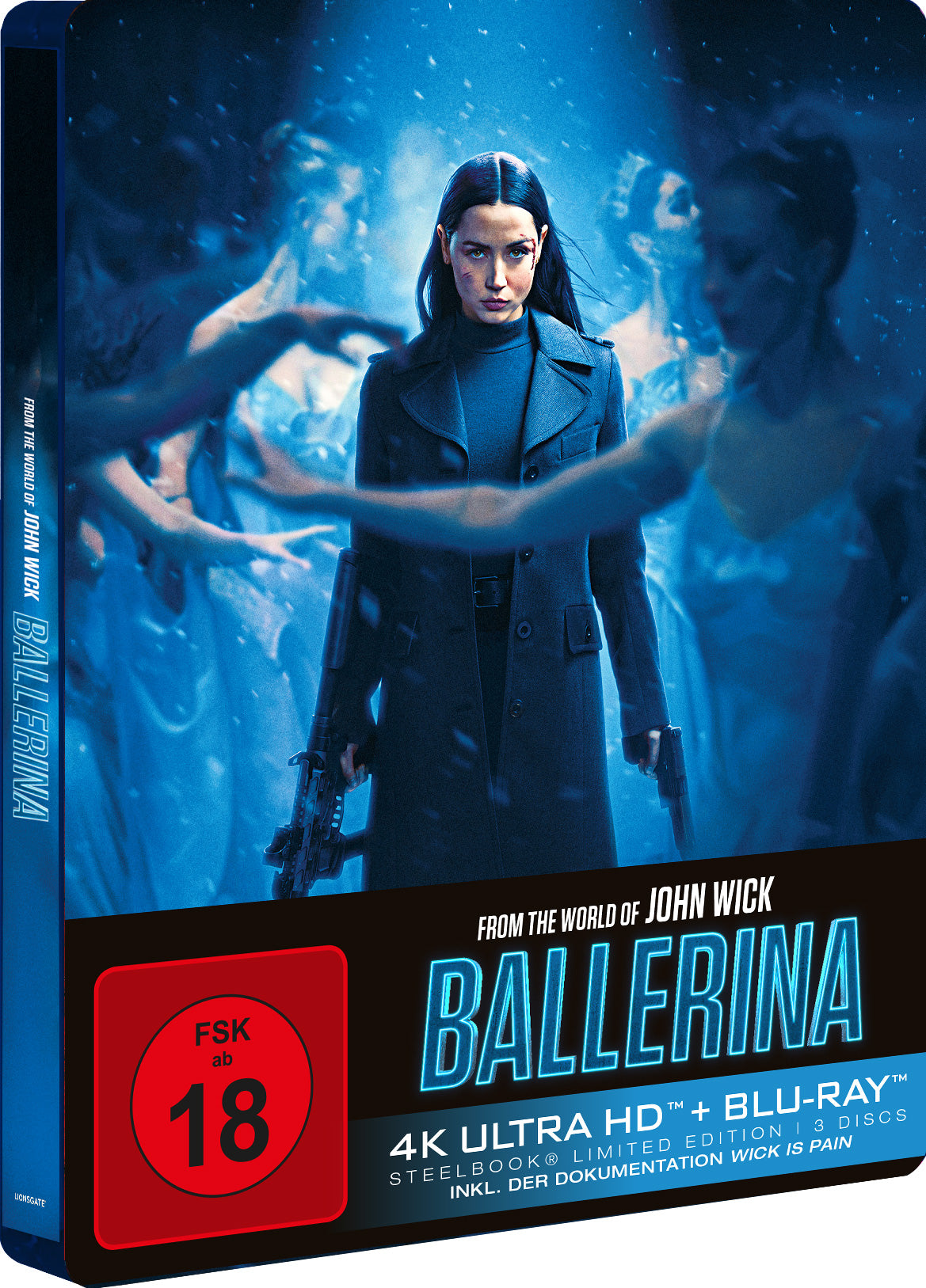 From the World of John Wick: Ballerina 4K UHD + Blu-ray (Steelbook exkl.Shop)