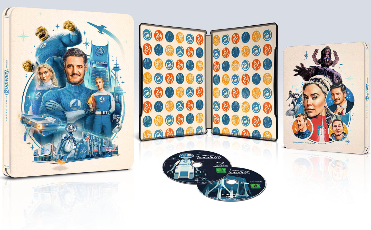 The Fantastic Four: First Steps 4K UHD + Blu-ray (Lim. Steelbook) BluRay