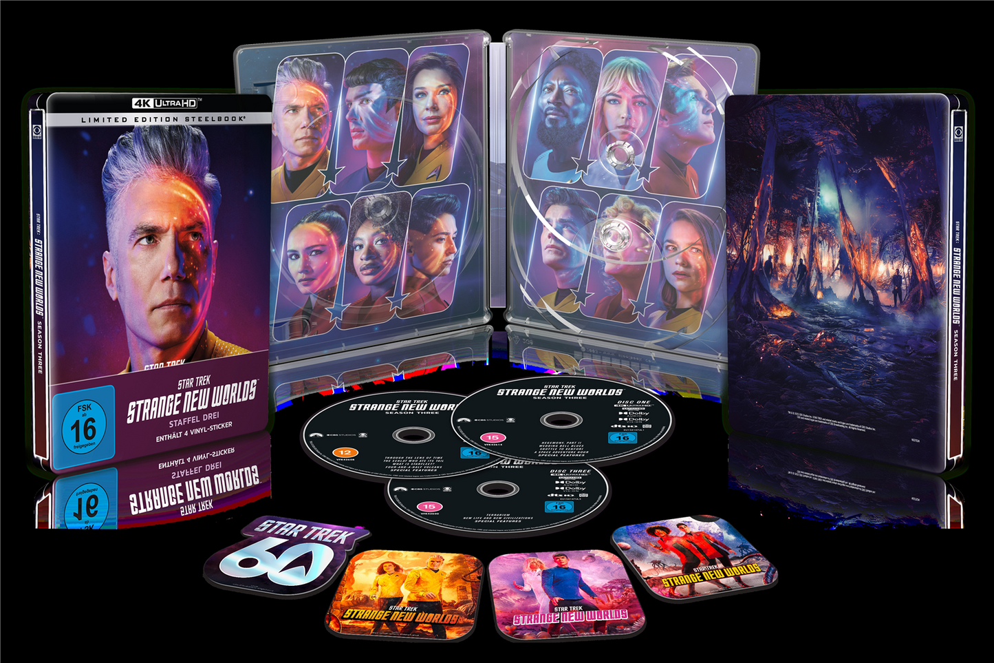 Star Trek - Strange New Worlds - Staffel 3 4K UHD Lim. SteelBook BluRay
