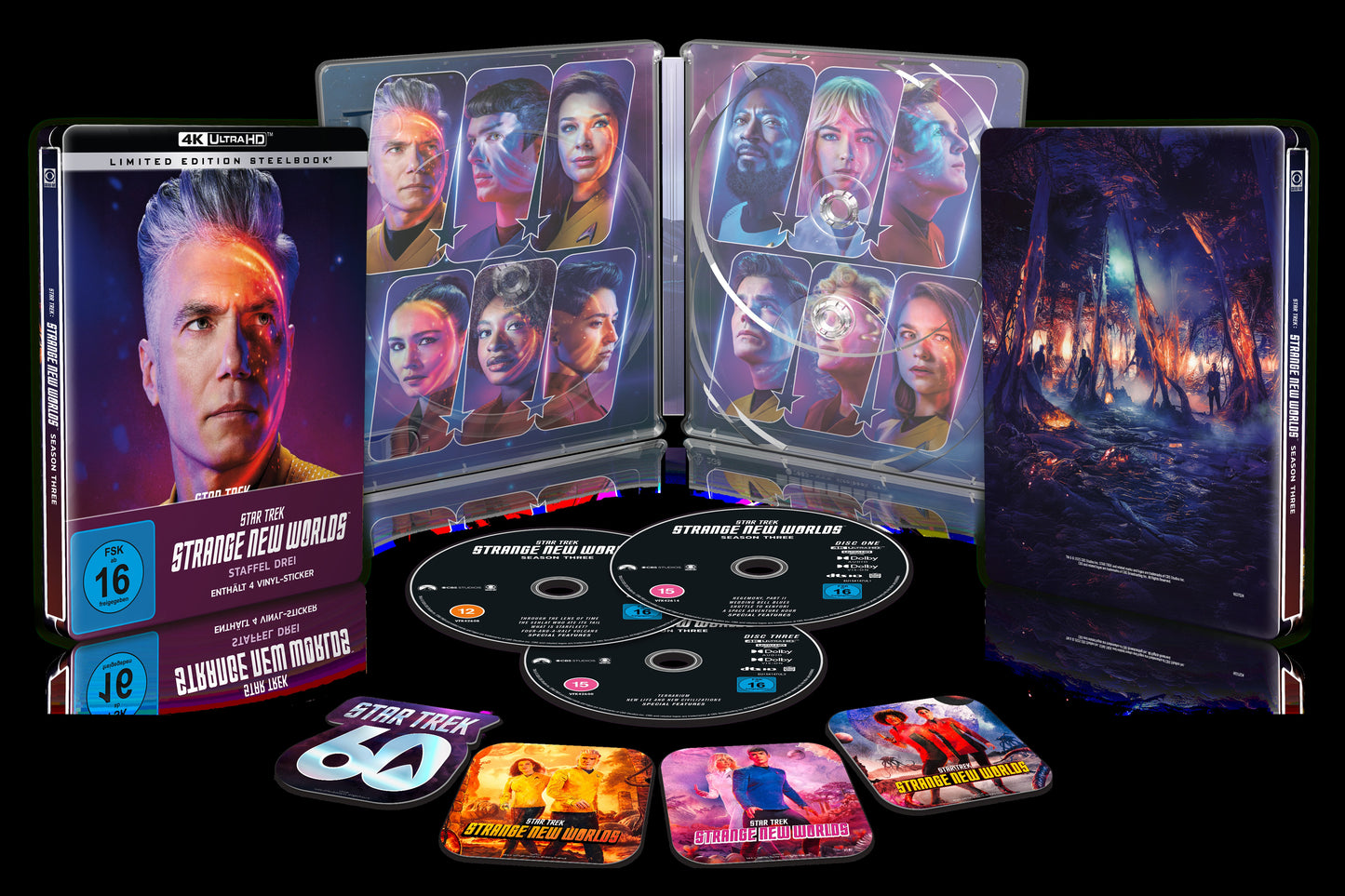 Star Trek - Strange New Worlds - Staffel 3 4K UHD Lim. SteelBook BluRay