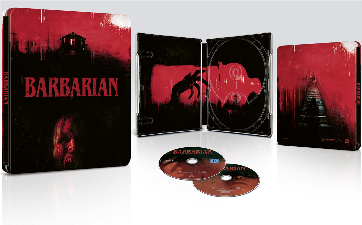 Barbarian 4K UHD + Blu-ray Lim. Steelbook