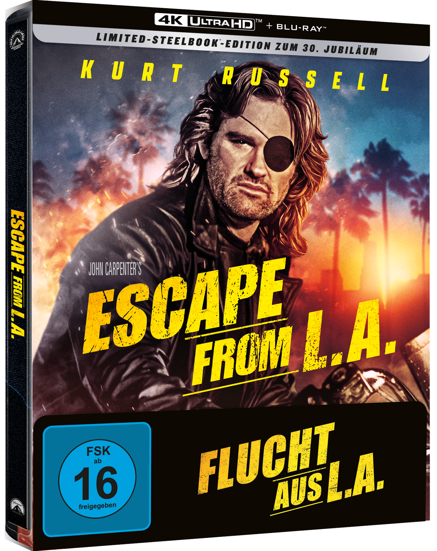 Flucht aus L.A. Lim. Steelbook (4K Ultra-HD) (+ Blu-ray) BluRay
