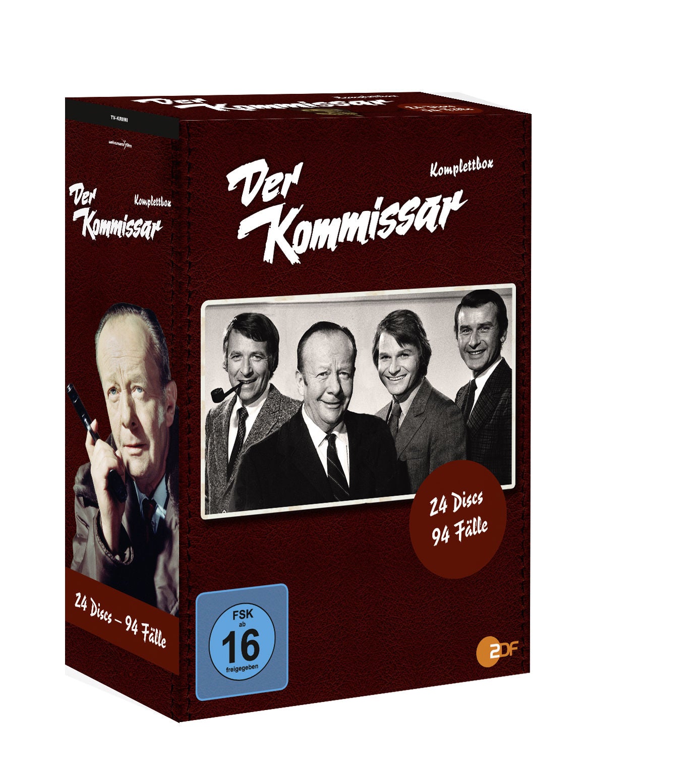 Der Kommissar Komplettbox (24 Discs; Stackpaks) DVD