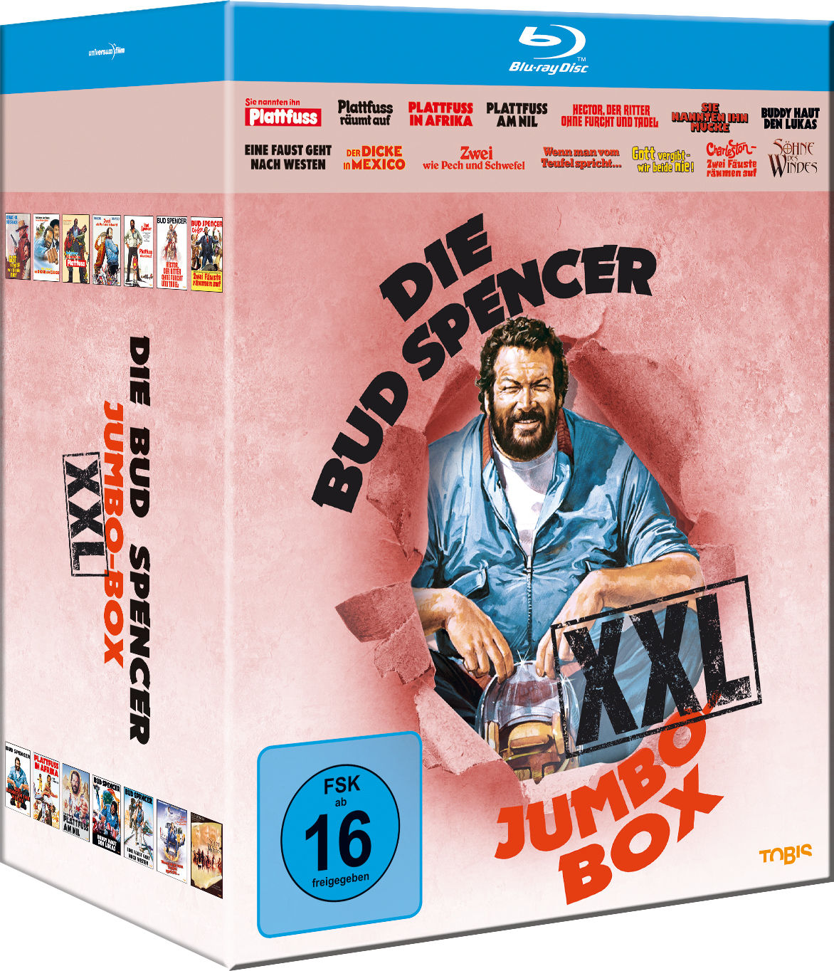 Die Bud Spencer Jumbo Box XXL Blu-ray BluRay