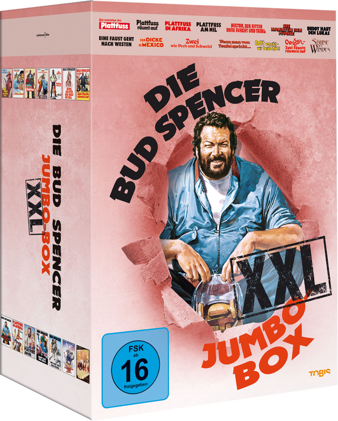Die Bud Spencer Jumbo Box XXL DVD