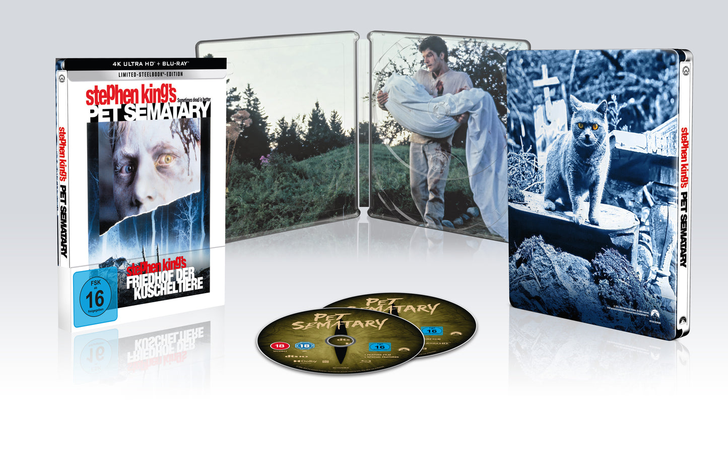 Friedhof der Kuscheltiere 4K UHD + Blu-ray Lim. SteelBook BluRay