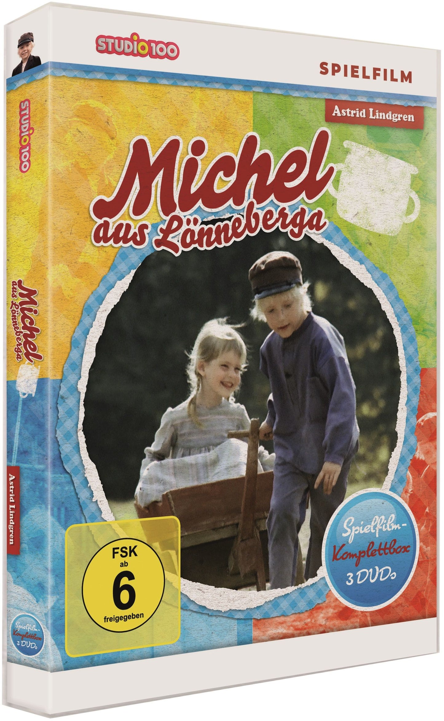 Michel aus Lönneberga - Spielfilm Komplettbox (3 DVDs)