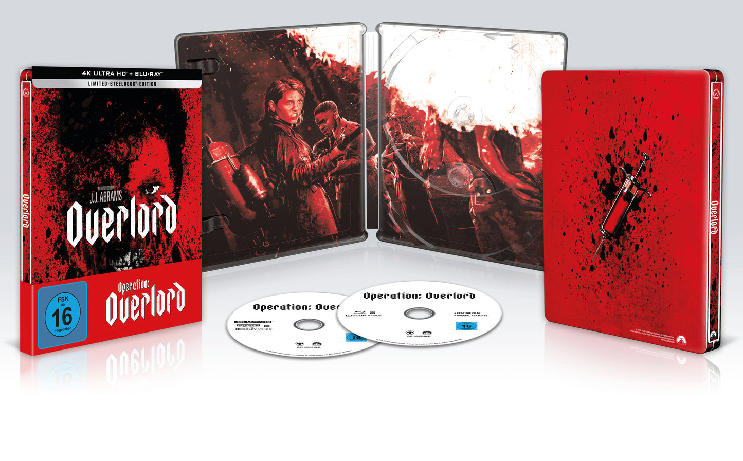 Operation: Overlord 4K UHD + Blu-ray Lim. Steelbook 4K UHD