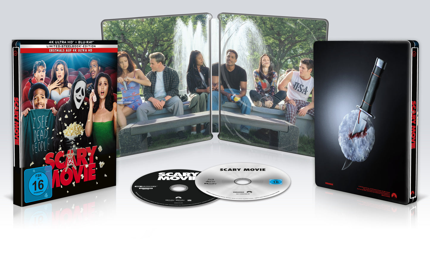 Scary Movie 4K UHD + Blu-ray Lim. SteelBook