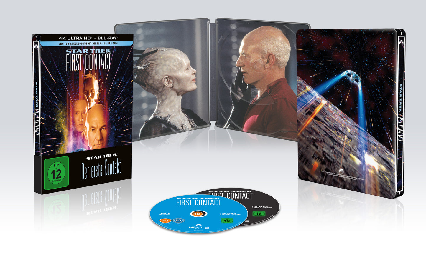 Star Trek 08 - Der erste Kontakt 4K UHD + Blu-ray Lim. Steelbook 4K UHD