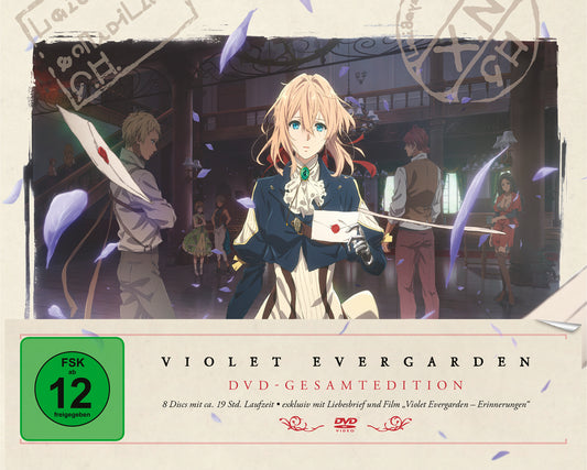 Violet Evergarden - Gesamtedition (Limited Collector's Edition) DVD