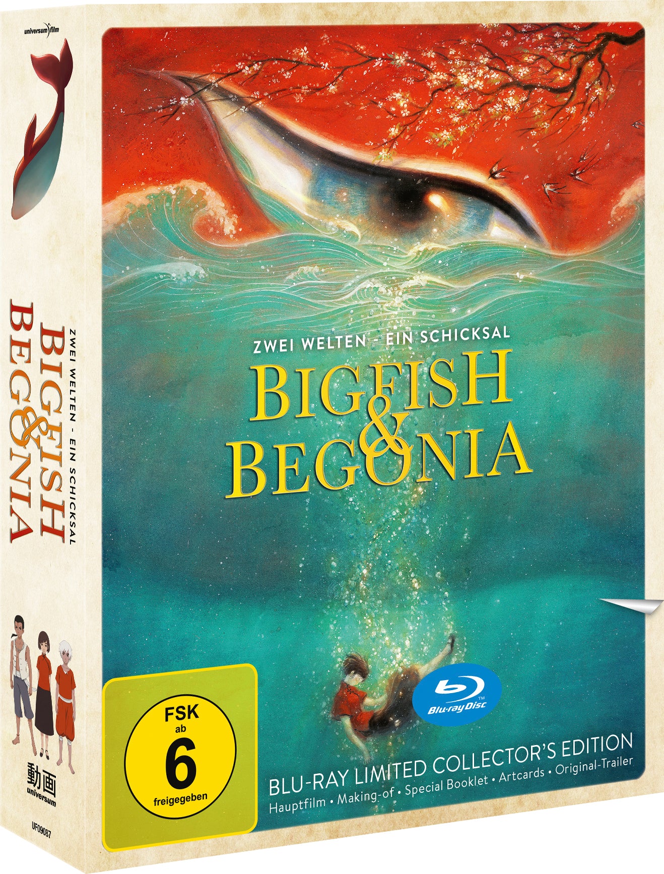 Big Fish & Begonia - Zwei Welten, Ein Schicksal Blu-ray (Limited Collector's Edition) BluRay
