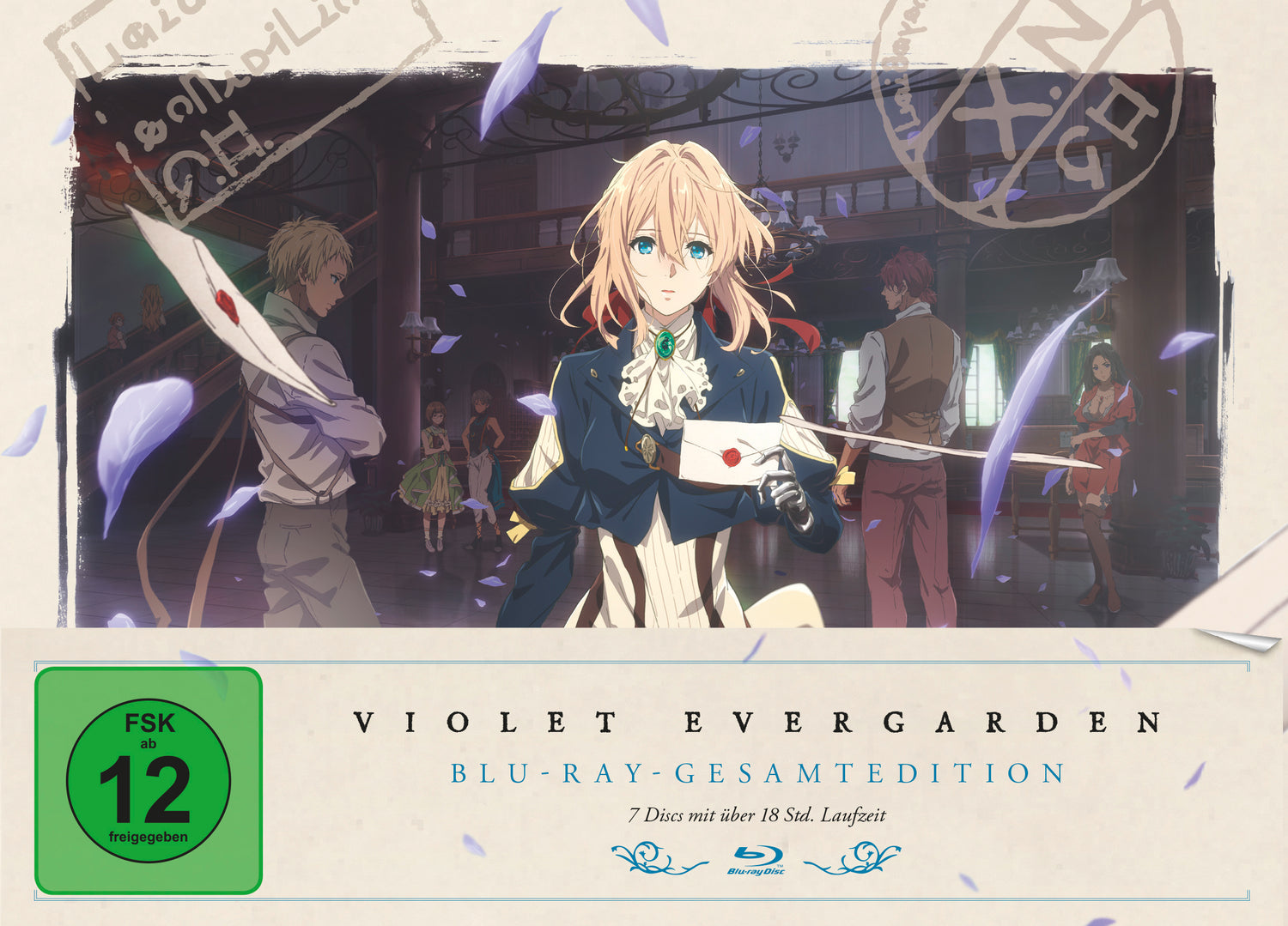 Violet Evergarden - Gesamtedition (Special Edition) Blu-ray BluRay
