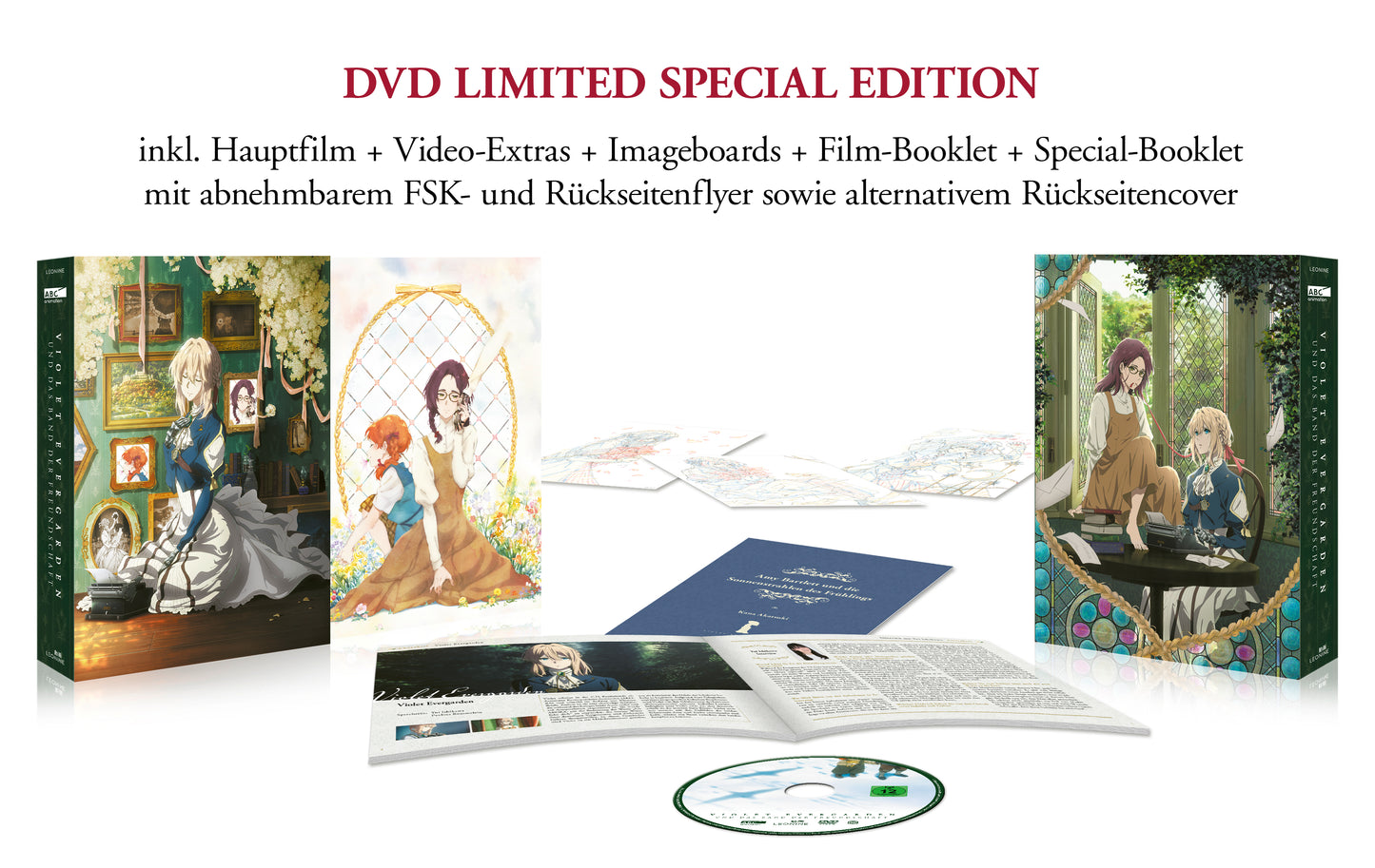 Violet Evergarden und das Band der Freundschaft (Limited Special Edition) DVD