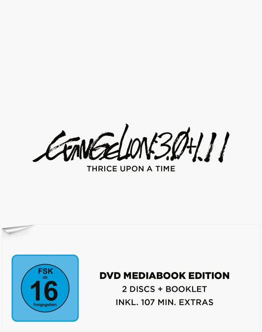 Evangelion: 3.0+1.11 Thrice Upon a Time (Mediabook Special Edition) DVD