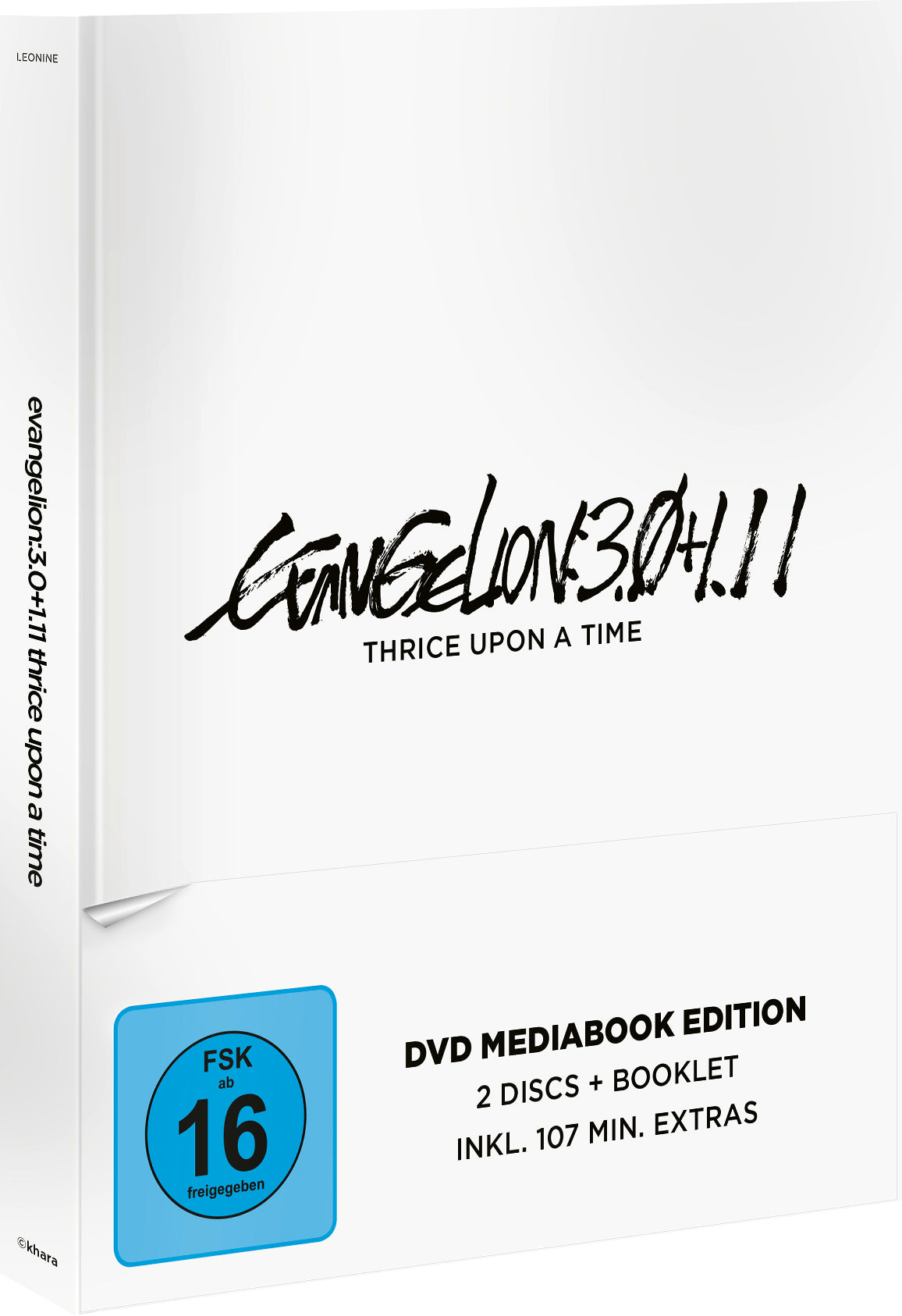 Evangelion: 3.0+1.11 Thrice Upon a Time (Mediabook Special Edition) DVD