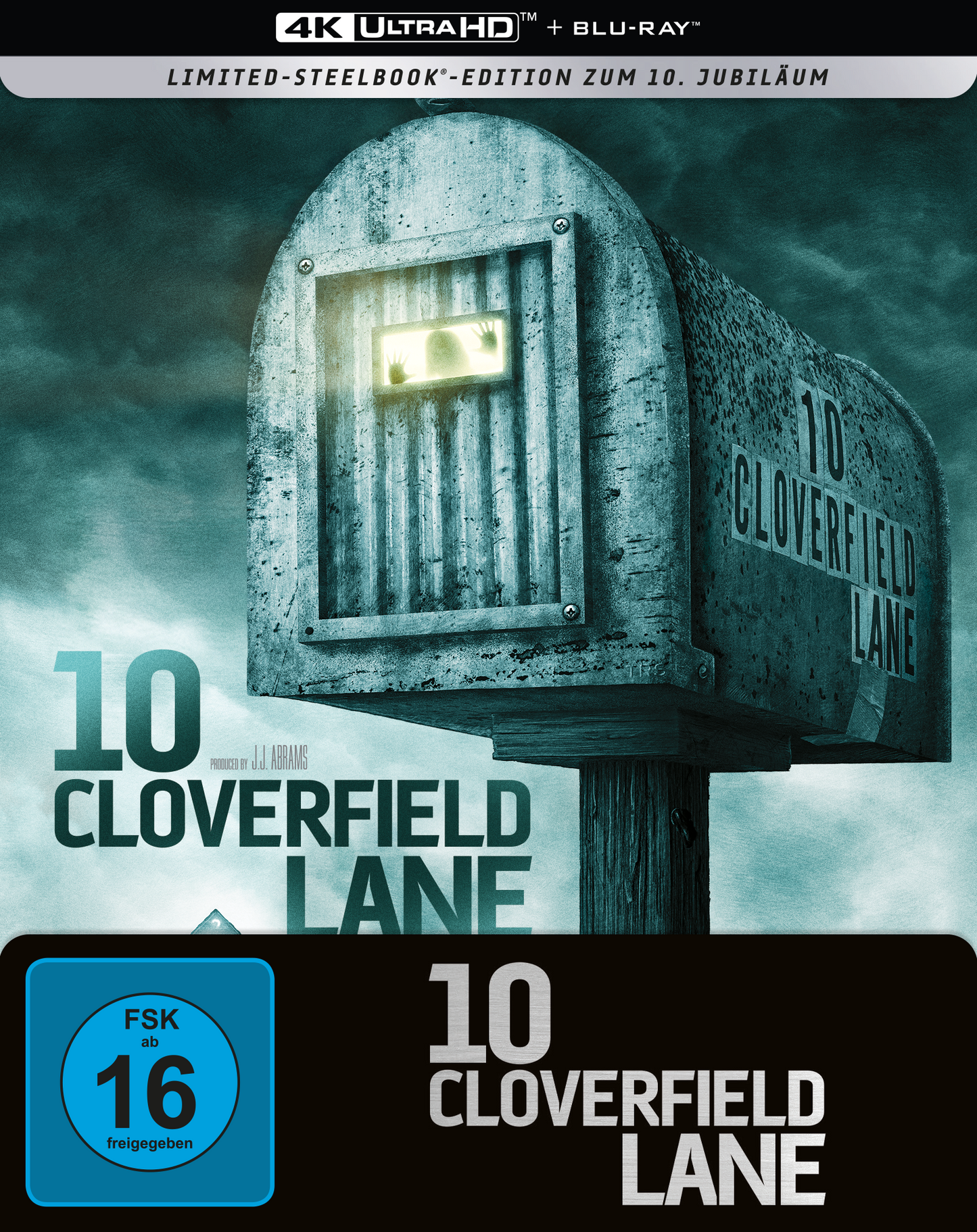 10 Cloverfield Lane 4K UHD + Blu-ray Lim. Steelbook BluRay