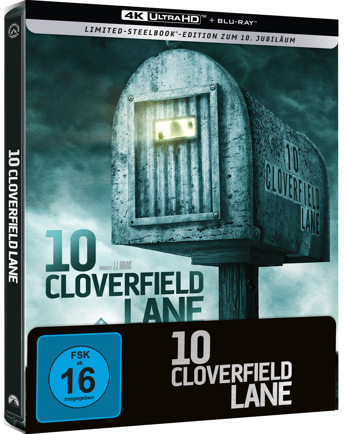 10 Cloverfield Lane 4K UHD + Blu-ray Lim. Steelbook BluRay