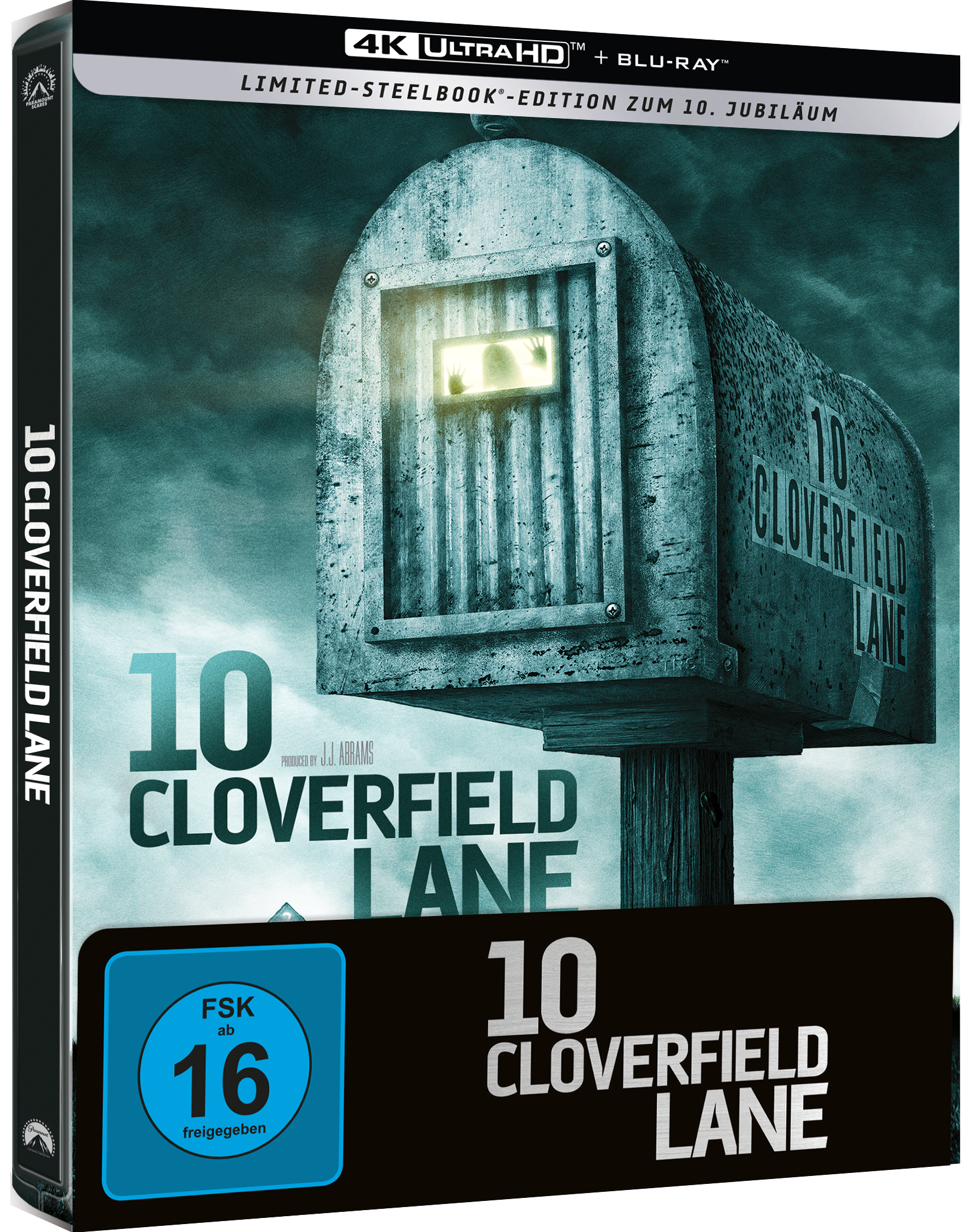 10 Cloverfield Lane 4K UHD + Blu-ray Lim. Steelbook BluRay