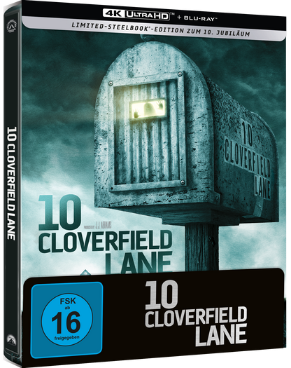 10 Cloverfield Lane 4K UHD + Blu-ray Lim. Steelbook BluRay