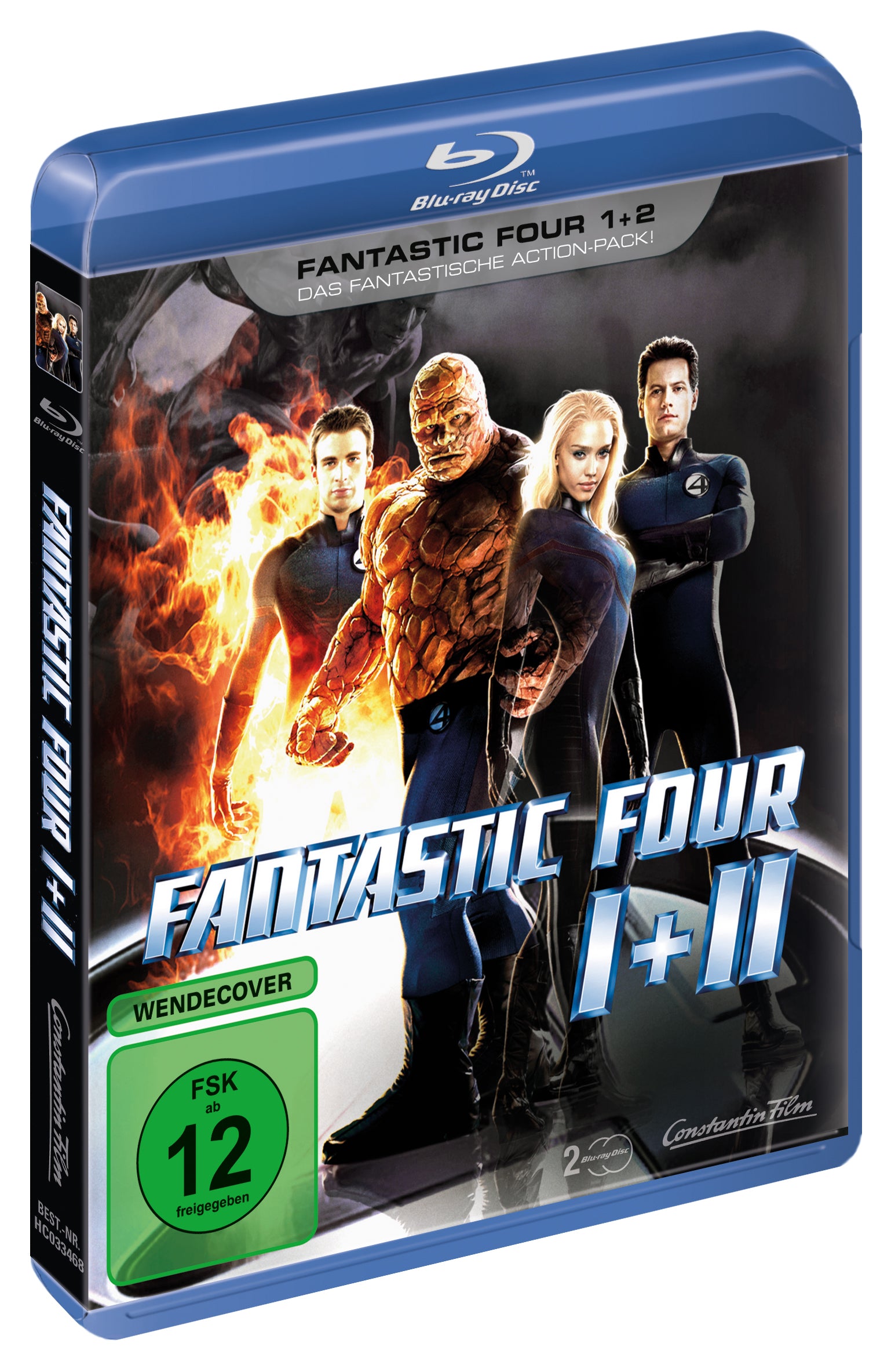 Fantastic Four / Fantastic Four - Rise of the Silver Surfer Blu-ray BluRay