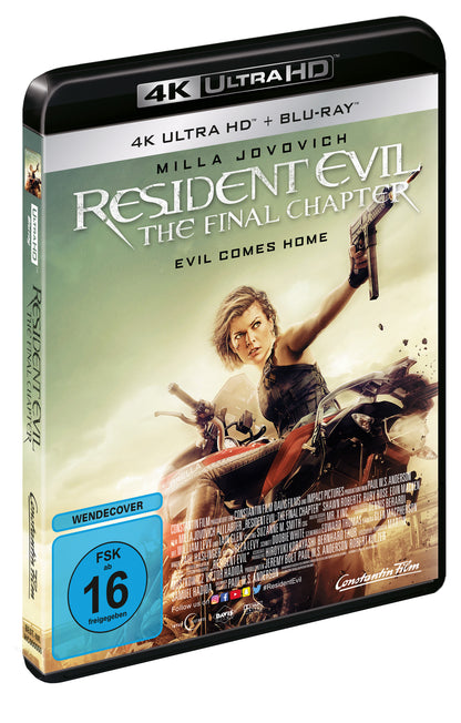 Resident Evil: The Final Chapter 4K UHD Blu-ray 4K UHD