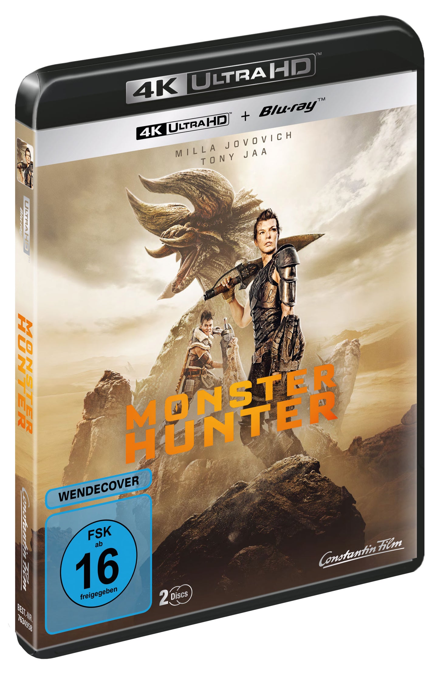 Monster Hunter 4K UHD + Blu-ray 4K UHD