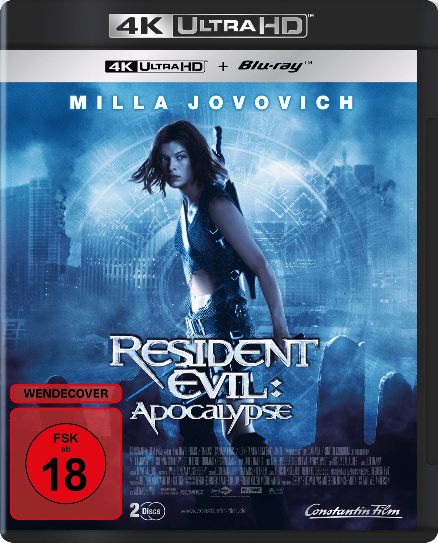 Resident Evil: Apocalypse 4K UHD + Blu-ray 4K UHD