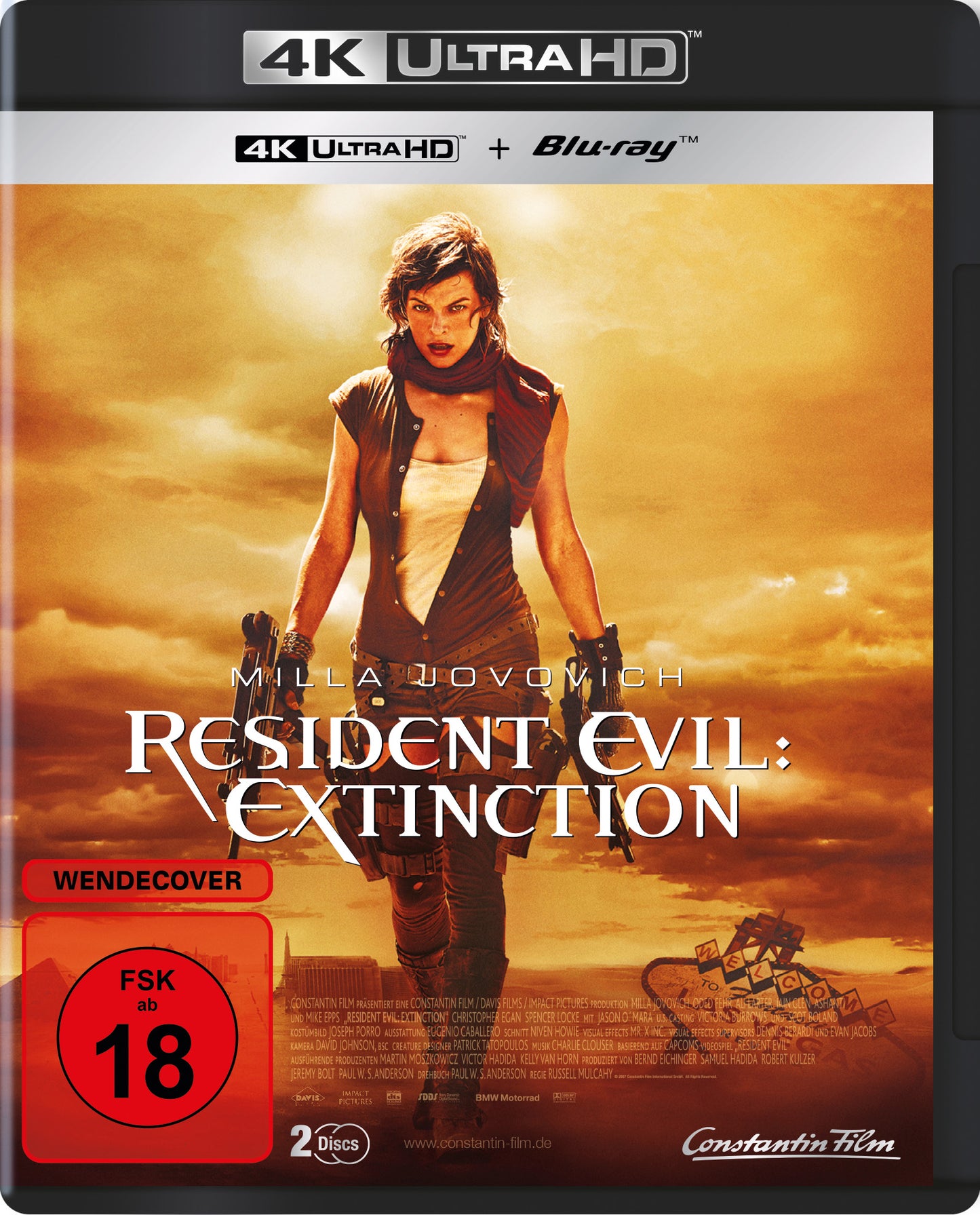 Resident Evil: Extinction 4K UHD + Blu-ray 4K UHD
