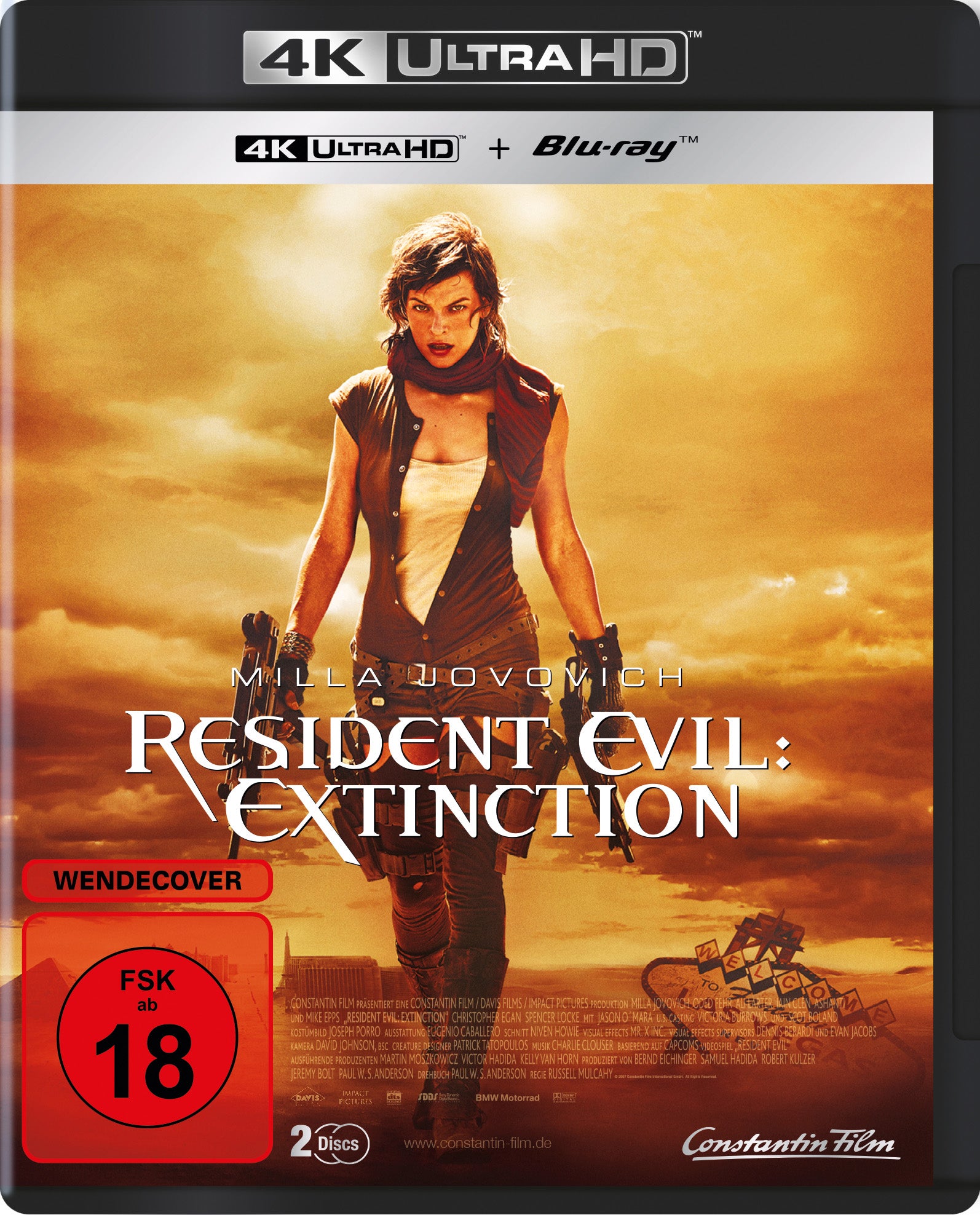Resident Evil: Extinction 4K UHD + Blu-ray 4K UHD