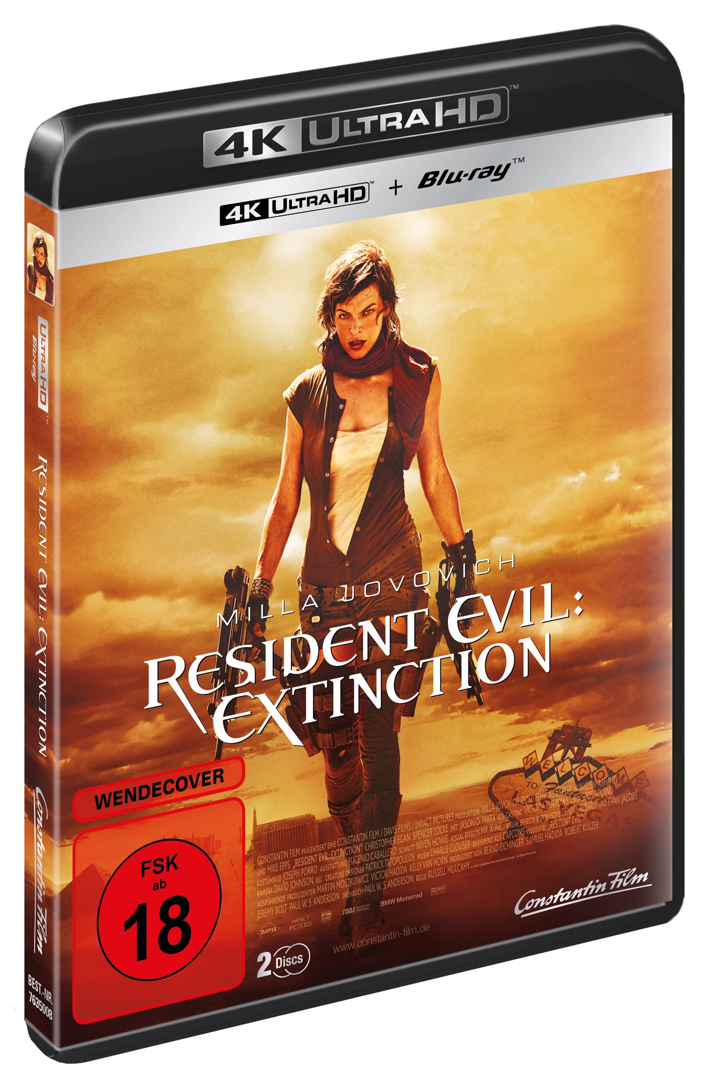 Resident Evil: Extinction 4K UHD + Blu-ray 4K UHD
