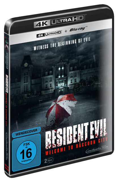 Resident Evil: Welcome to Raccoon City 4K UHD + Blu-ray 4K UHD