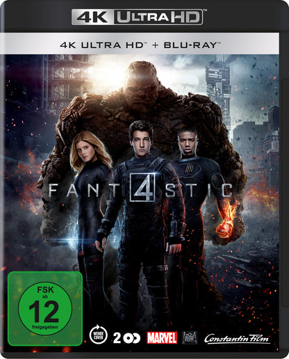 Fantastic Four / Fantastic Four - Rise of the Silver Surfer 4K UHD + Blu-ray 4K UHD
