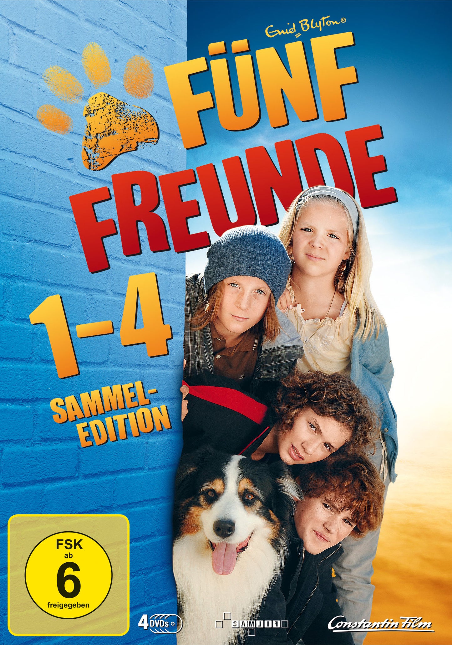 Fünf Freunde 1-4 DVD