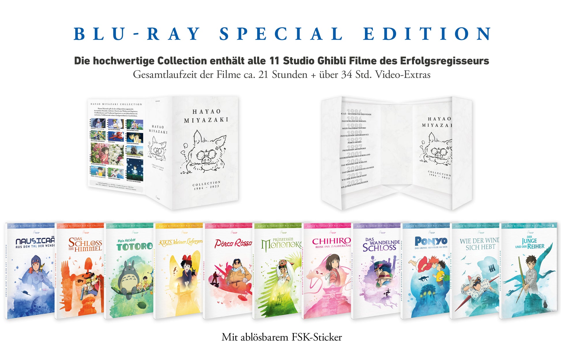 Hayao Miyazaki Collection 1984 - 2023 BD (Special Edition exkl.)