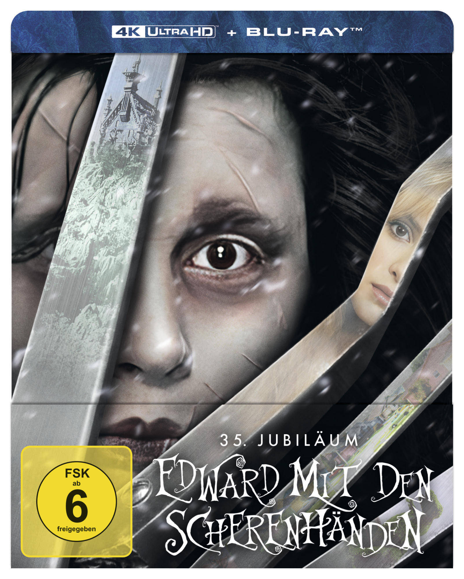 Edward mit den Scherenhänden 4K UHD + Blu-ray (Lim. Steelbook) BluRay
