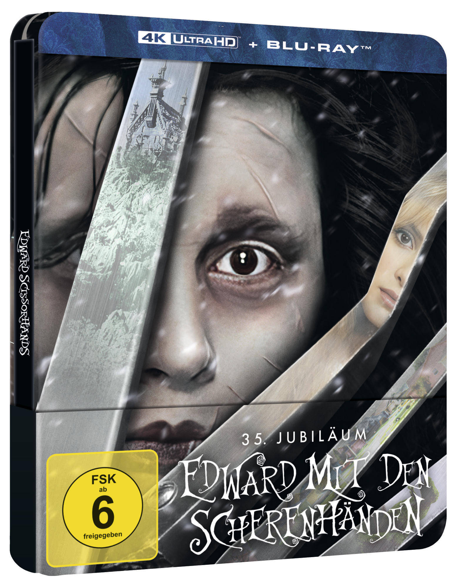 Edward mit den Scherenhänden 4K UHD + Blu-ray (Lim. Steelbook) BluRay