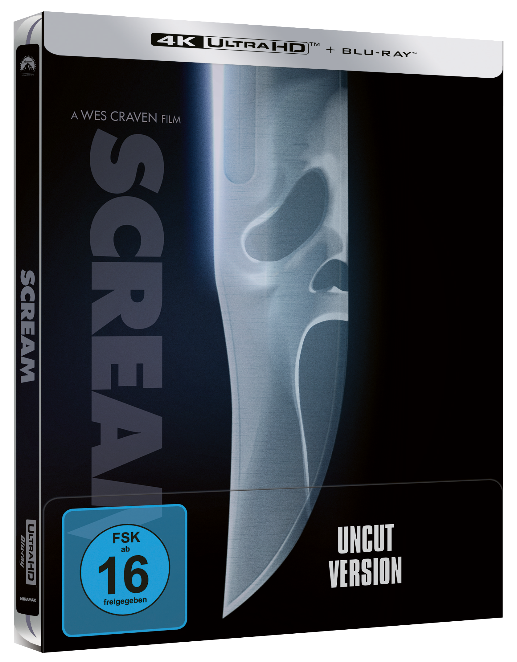 Scream - Schrei! 4K HD + Blu-ray (Lim. Steelbook) 4K UHD