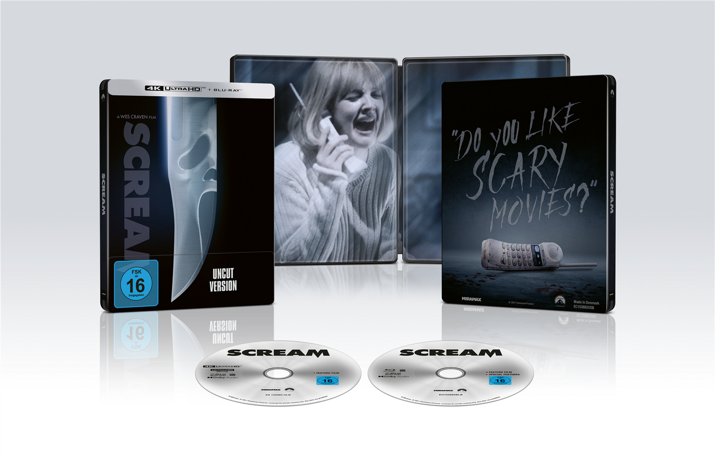 Scream - Schrei! 4K HD + Blu-ray (Lim. Steelbook) 4K UHD